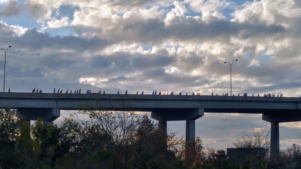 The Enmarket Bridge Run is a challenge to race "The Bridge" - the Talmadge Bridge. I was nervous to take on said challenge. See why I'm glad I did!