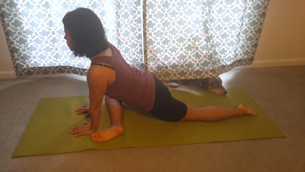 Ankle stretch - Ekhart Yoga