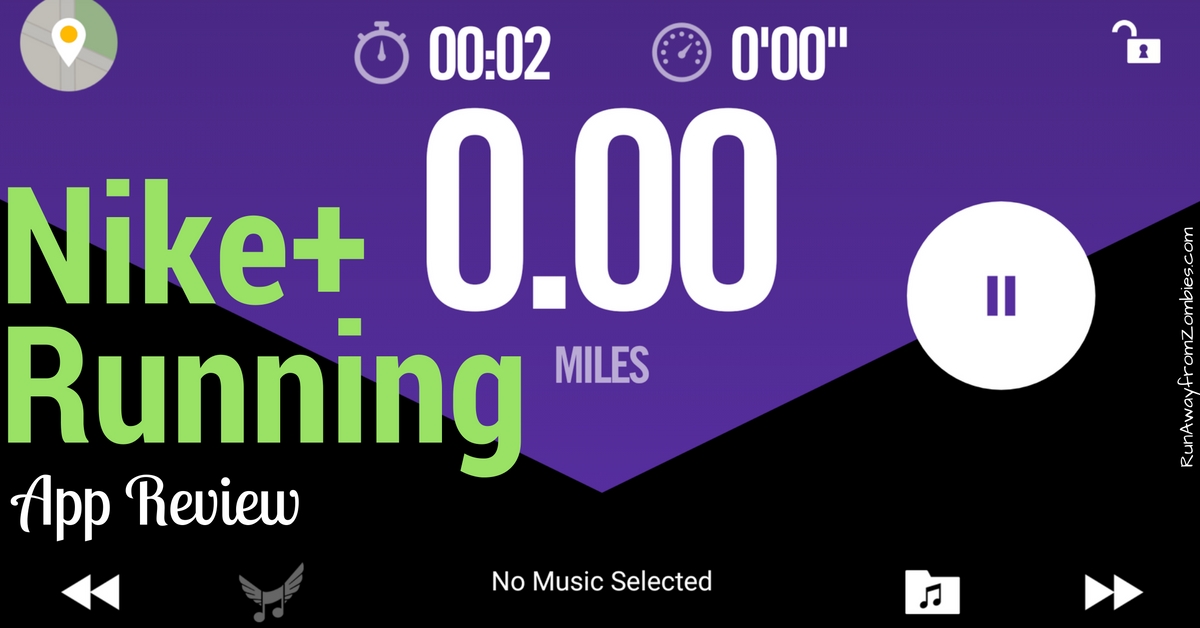 Nike Running App Review Run Away From Zombies