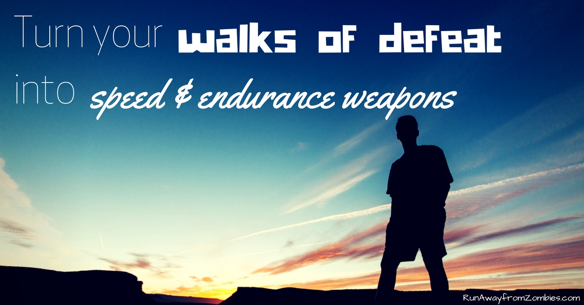 Walking for Faster Longer Runs: How to turn your walks of defeat into speed and endurance weapons.