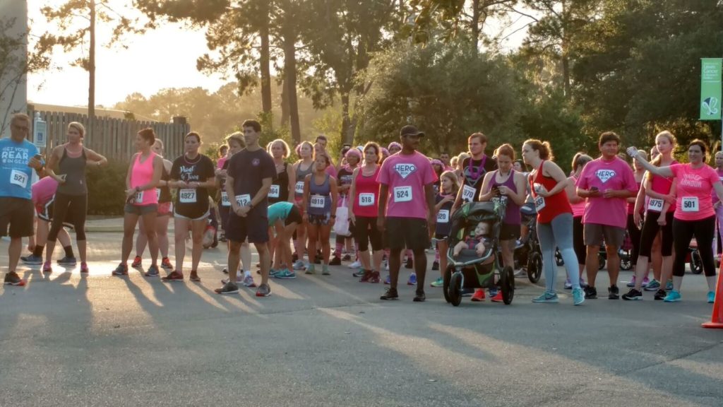 Hero Run 2017 was a new race this year that benefited the Telfair Mammography Fund. I cannot wait to be a part of this race for years to come. 