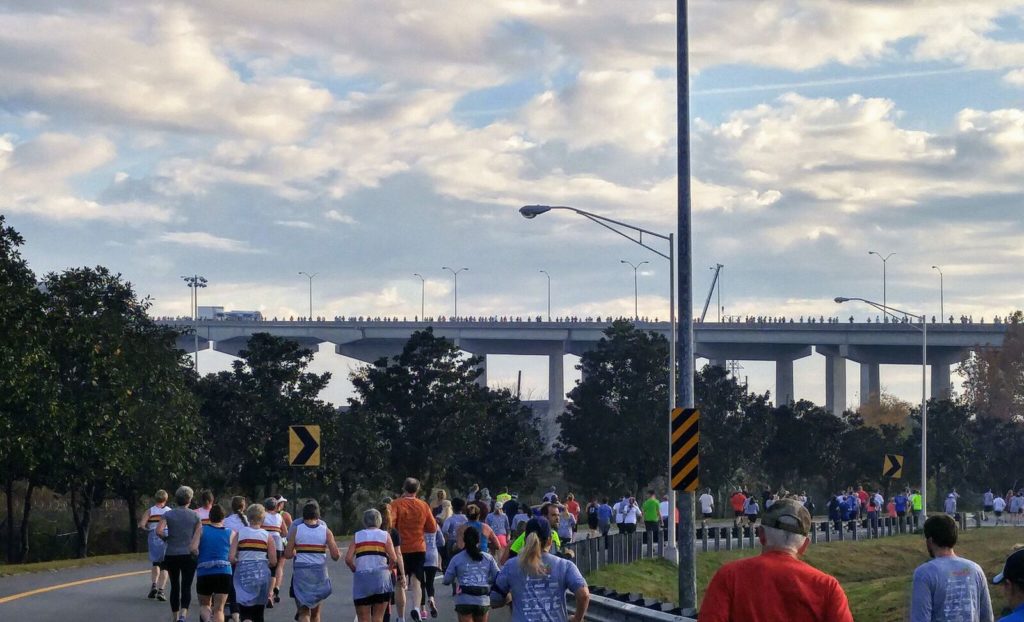 The Enmarket Bridge Run is a challenge to race "The Bridge" - the Talmadge Bridge. I was nervous to take on said challenge. See why I'm glad I did!